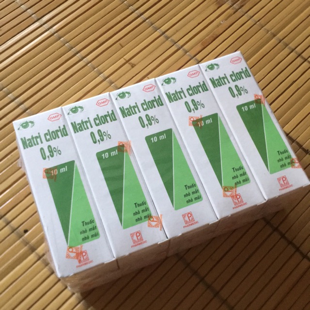 Nước muối 0,9% 10ml