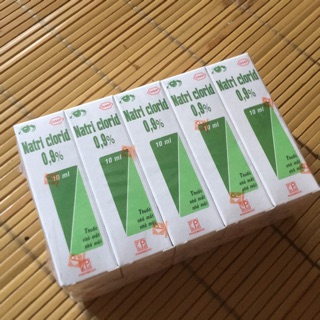 Nước muối 0,9% 10ml