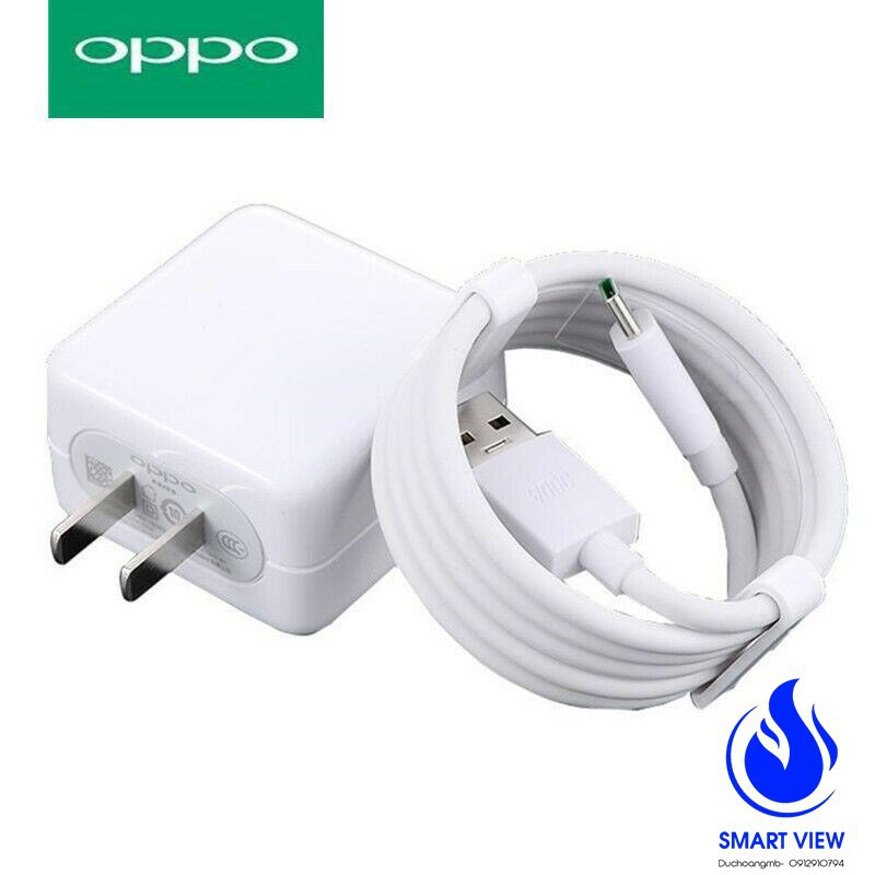 Bộ Sạc Nhanh Oppo Vooc 4A Zin Chính Hãng (Cáp Micro)-5V 4A