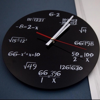 Đồng Hồ Treo Tường Toán Học ( Math Wall Clock)