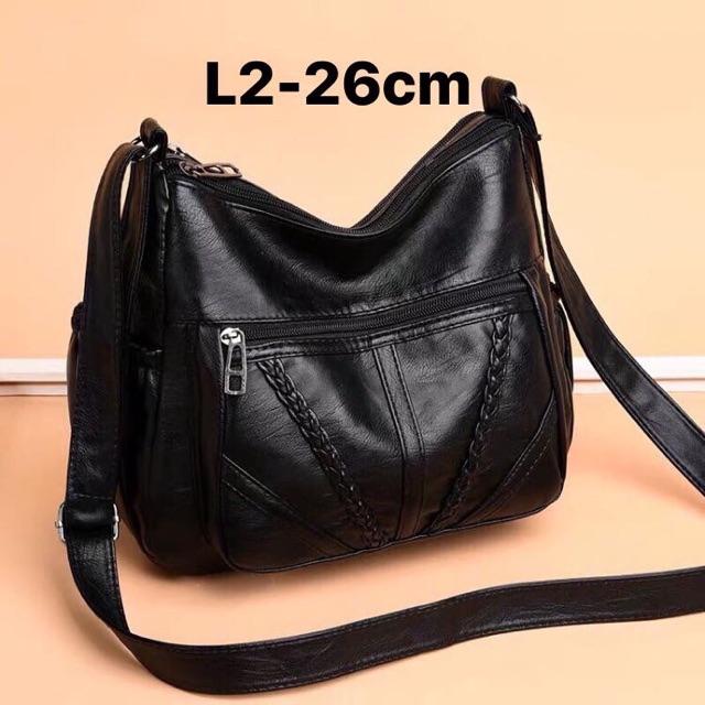 Túi da mềm vân tết L2