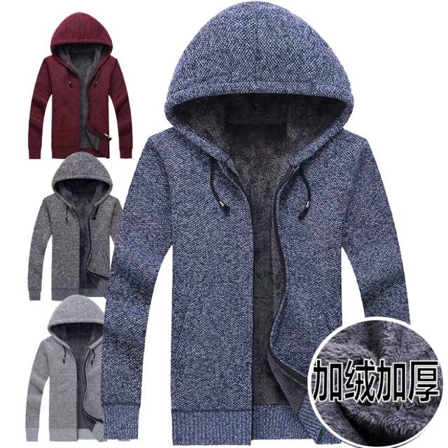 Áo len cardigan nam