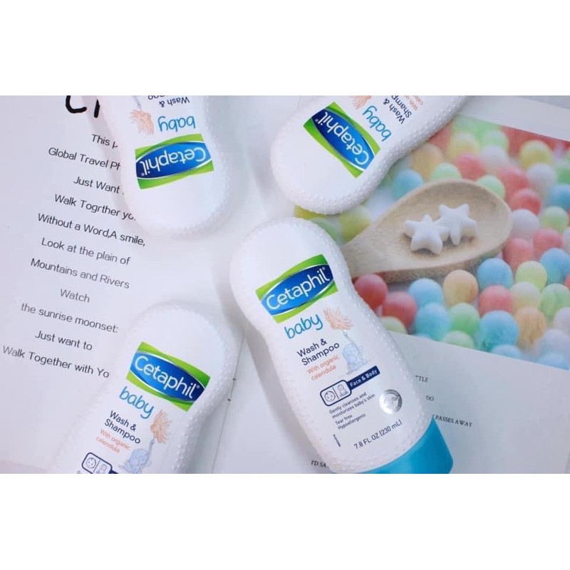 SỮA TẮM GỘI CETAPHIL BABY 2 IN 1 CHO BÉ