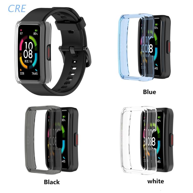 Ốp Đồng Hồ PC Bảo Vệ Màn Hình Toàn Diện Cho Huawei Honor Band 6