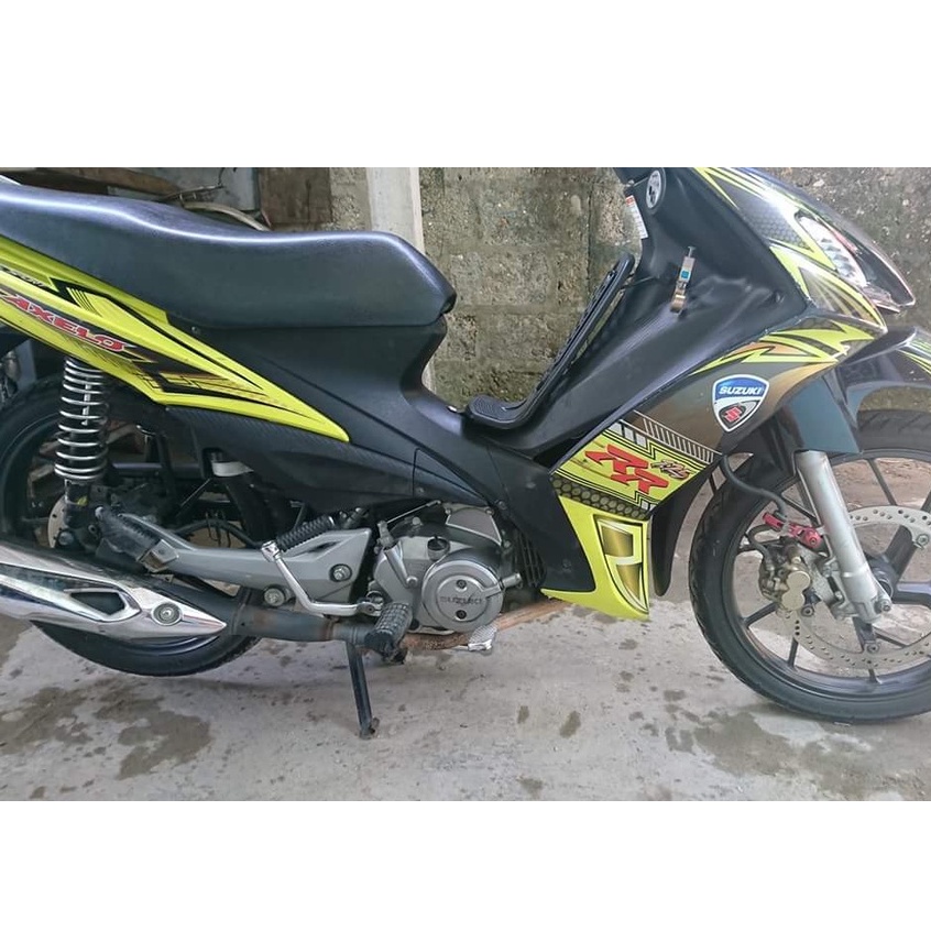 Tem Rời Suzuki Axelo 125 Vàng Đen - Tem Chuẩn