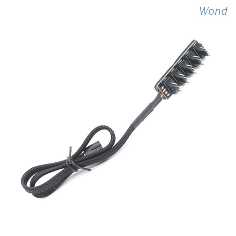 Bộ chia quạt CPU 5 cổng 4-Pin PWM 1 đến 5 | BigBuy360 - bigbuy360.vn