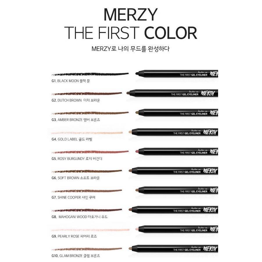 Chì Kẻ Mắt Lâu Trôi Merzy Another Me The First Gel Eyeliner 0.5g