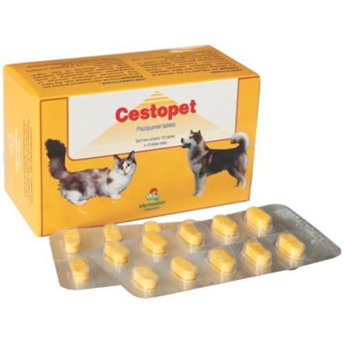 Cestopet dành cho chó mèo - Hộp 10 viên