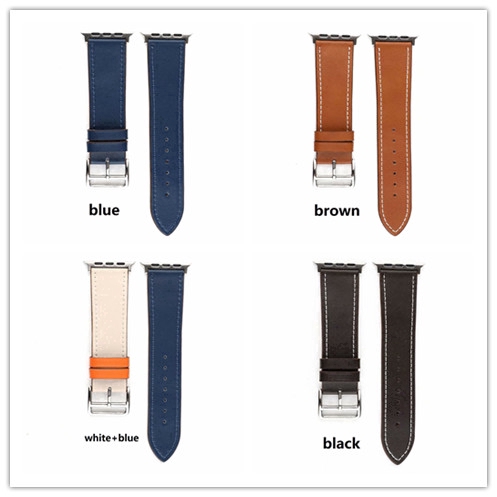 【Apple Watch Strap】Dây đeo bằng da giả cho đồng hồ thông minh Apple Watch Series 6 / se / 5/ 4 / 3 / 2 / 1 38mm / 42mm 40mm 44mm