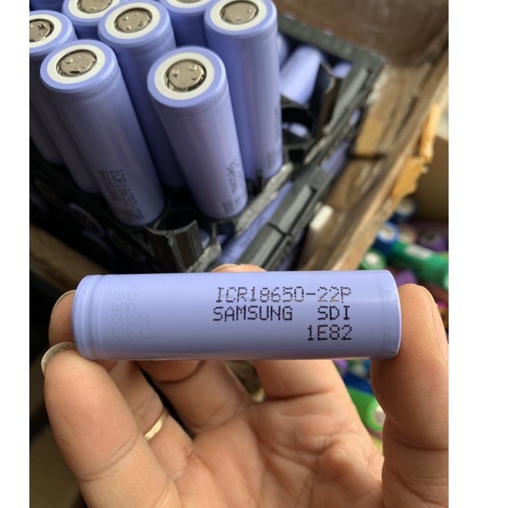 Cell Pin SamSung 18650, 2600-3200mah 3.7V tháo máy thay bình acquy