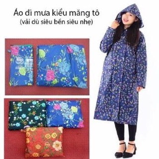 ÁO MƯA MĂNG TÔ NỮ SIÊU NHẸ