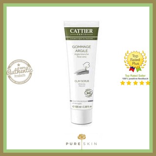 Tẩy Da Chết Cattier Gommage Argile Aloe Vera 100ml