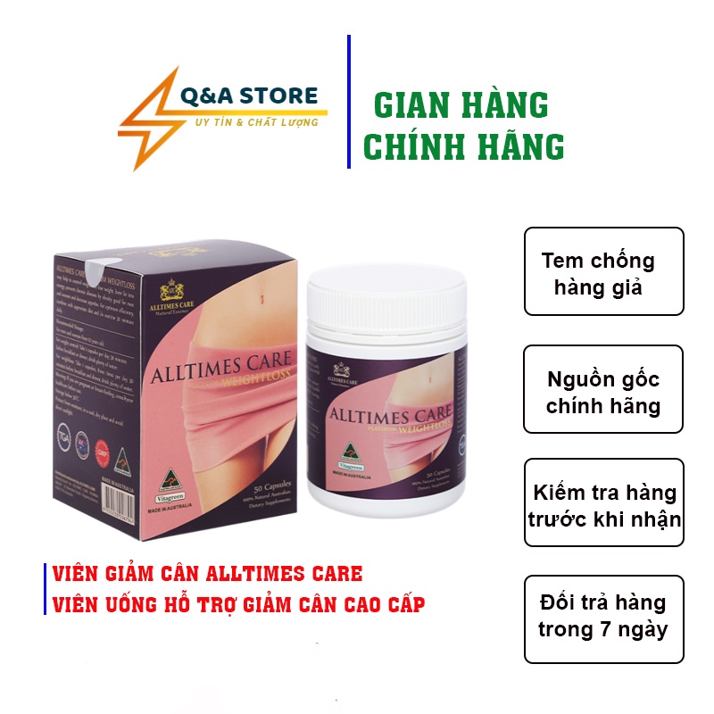 VIÊN GIẢM CÂN ALLTIMES CARE - PLATINUM WEIGHTLOSS