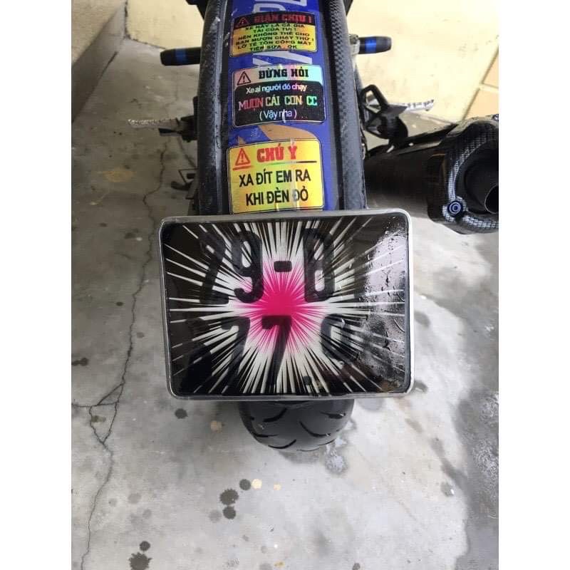 Decal Dán Biển Số