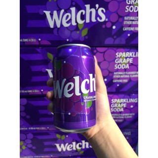  Nước Soda Welch’s Mỹ thùng 12 lon