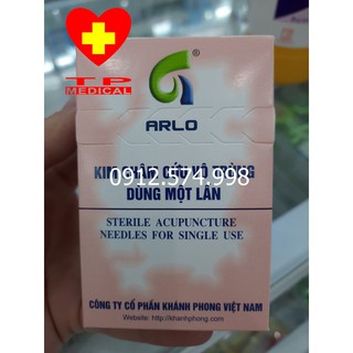 Kim châm cứu Khánh Phong [ Hộp 100 cây ]