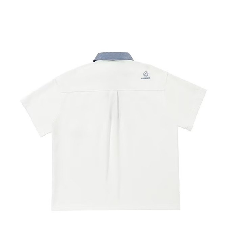 Áo Thun POLO Tay Ngắn Dáng Rộng Thoáng Khí Phong Cách hip hop Thời Trang Mùa Hè Cho Nam