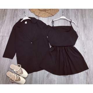 SET VEST 3 MÓN (ÁO VEST + QUẦN + ÁO 2 DÂY)