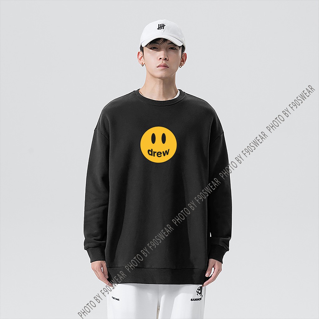 Áo sweater nỉ nam nữ , áo nỉ dài tay  basic sweater phong cách Ulzzang cặp đôi nam nữ form rộng oversize Hàn Quốc | BigBuy360 - bigbuy360.vn