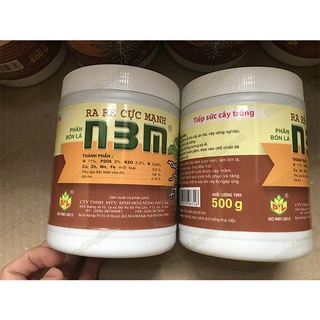 Phân bón Ra rễ cực mạnh N3M .Kích thích bộ rễ và xanh lá hộp 500 gram