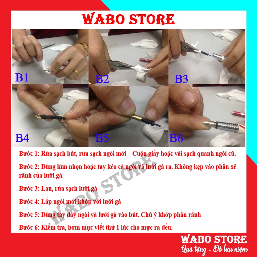 NGÒI BÚT MÁY KIM TINH LÁ TRE SH048 SH058, BÚT THẦY ÁNH