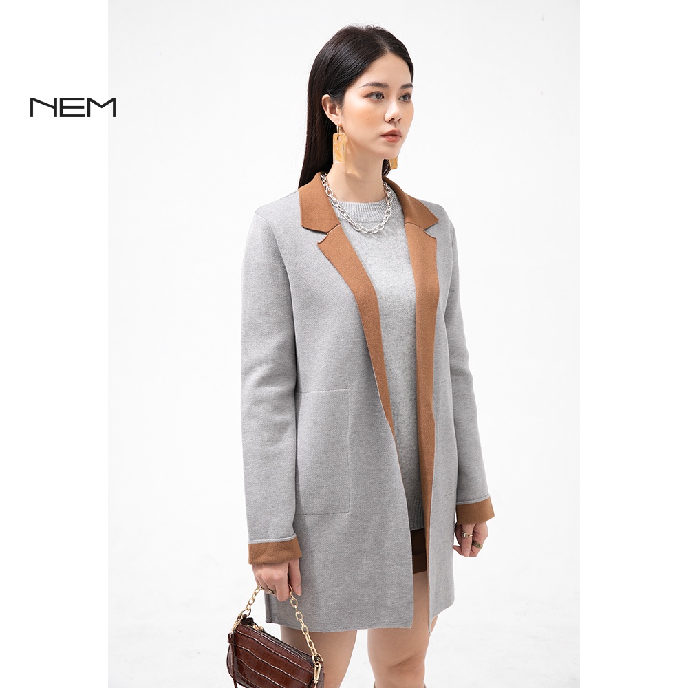 Áo khoác len nữ thiết kế NEM Fashion AK62356