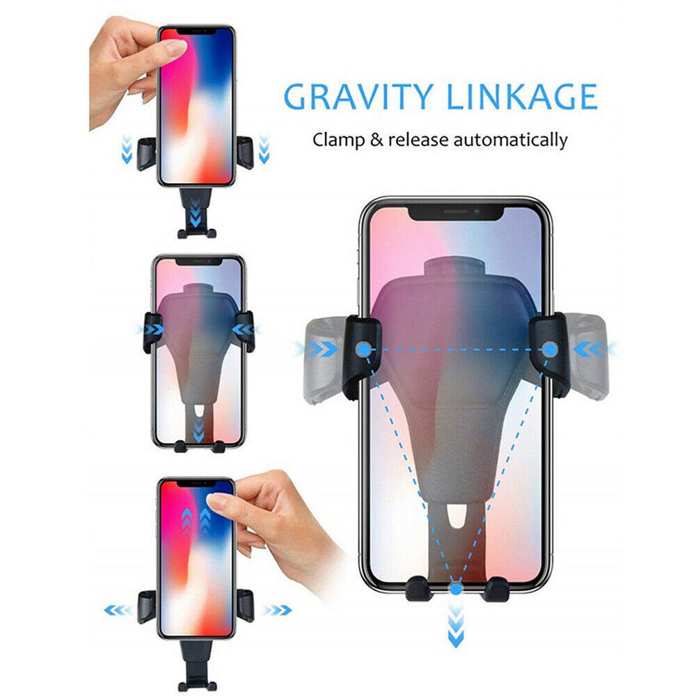 Giá Đỡ Điện Thoại 4-6inch Gắn Lỗ Thông Gió Xe Ô Tô