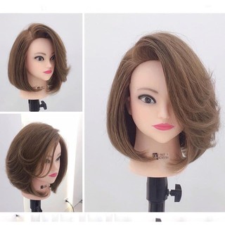 ĐẦU MANOCANH TÓC THẬT HỌC CẮT TÓC TẨY,UỐN,DUỖI,NHUỘM