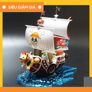 Mô hình tàu Thousand Sunny băng Mũ Rơm - One Piece - Tặng 01 Poster Wanted
