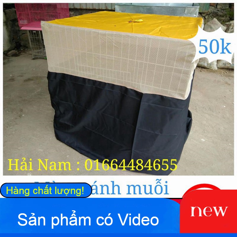 MÀN CHỐNG MUỖI CHO GÀ CHỌI ( 80cm x 80cm x 80cm )
