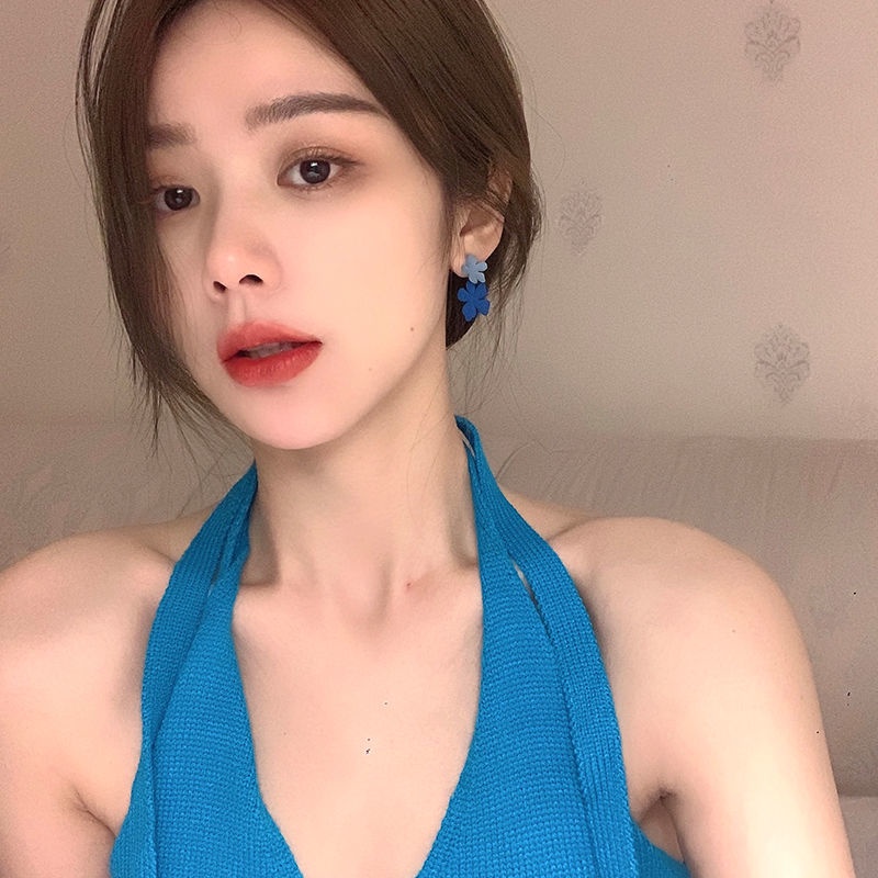 Bông tai hình hoa nhỏ thời trang Nhật Bản ngọt ngào