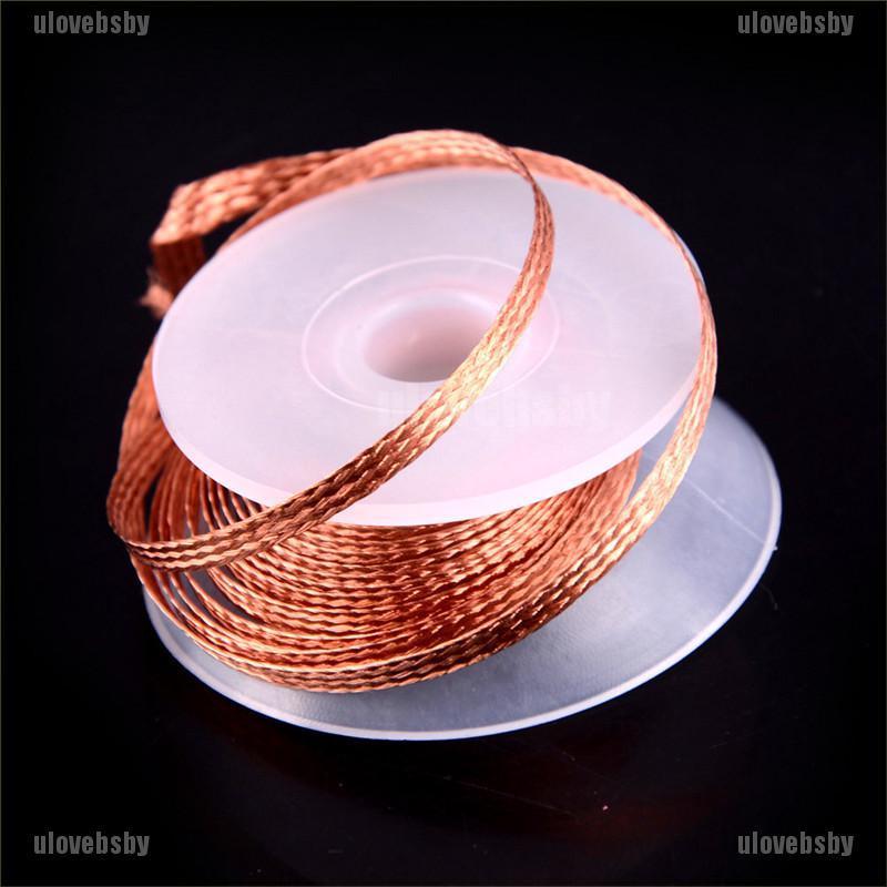 【ulovebsby】1PC 3.5mm 1.5M Desoldering Braid Solder Remover Wick Wire Repair To