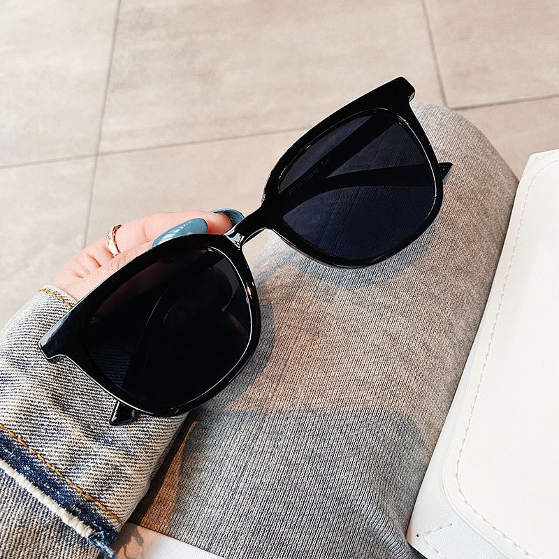 Mắt Kính Thời Trang Kính Râm y2k Form Vuông Gọng Tăm 644 Sang Chảnh Phong Cách Ulzzang - Hazo