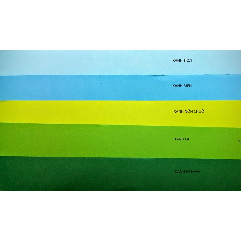 Giấy quilling 5mm, 7mm, 10mm - gam màu xanh, vàng, tím, hồng