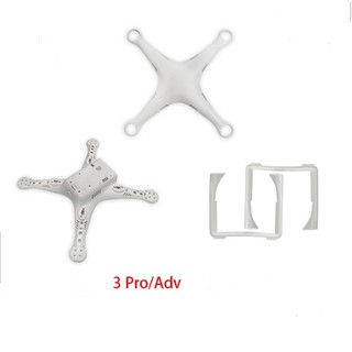 Bộ 2 vỏ trên dưới kèm chân càng thay thế cho phantom3 pro/adv