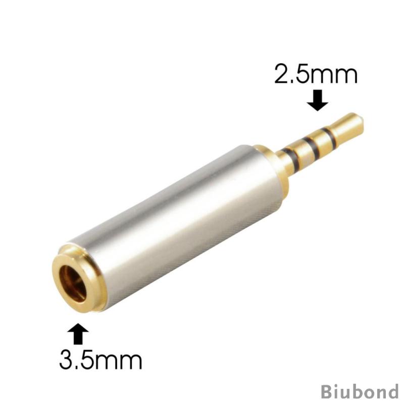 Đầu Chuyển Đổi Âm Thanh Từ Giắc Cắm 2.5mm Sang Cổng Cắm 3.5mm Chuyên Dụng Cho Ipod, Cellphones, Pdam