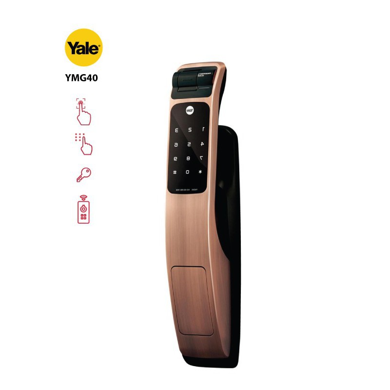 Khóa điện tử Yale YMG40, miễn phí giao và lằp tai Tp HCM