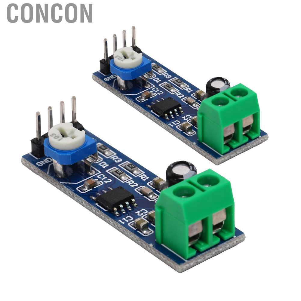 Concon LM386 Power Amplifier Board 200 Times Gain Mono Audio Module 5V-12V