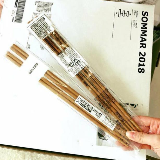 Set 2 đôi đũa tre nấu SALTAD IKEA  30cm