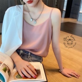 ÁO HAI DÂY CHẤT LIỆU LỤA CAO CẤP BHA2.