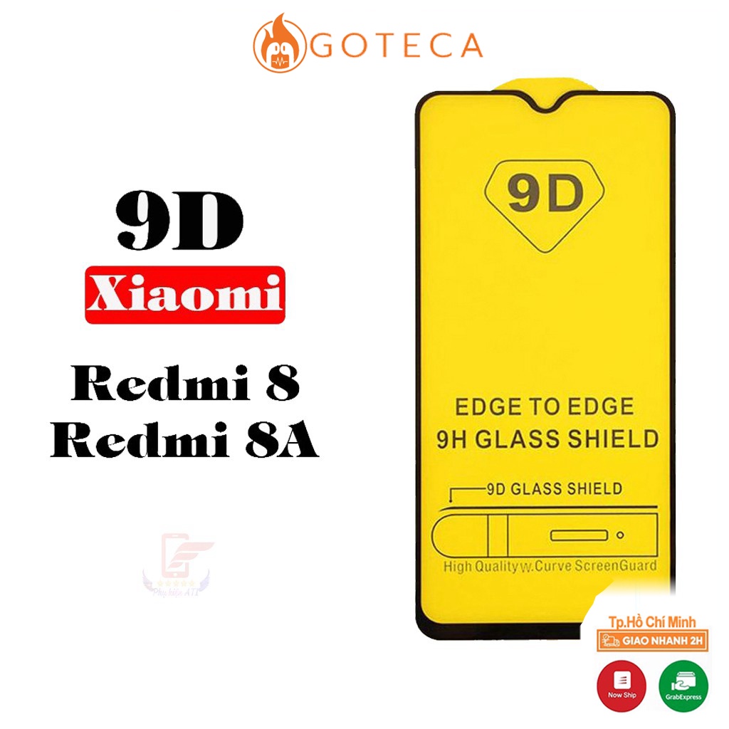 Kính Cường Lực Xiaomi Redmi 8/8A Full Màn