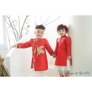 Áo dài tết cho bé