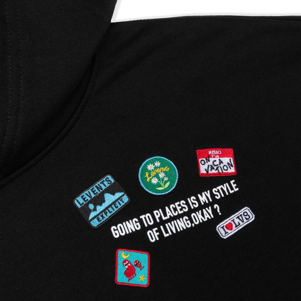 Áo Khoác Hoodie LEVENTS® TRAVEL HOODIE/  mua trên 2sp tặng kèm túi tote or túi giấy Levents