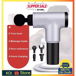 Máy massage fascial gun cao cấp kh 320 - hỗ trợ massage chuyên sâu - giảm đau cơ - giảm cứng khớp