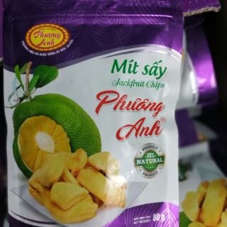 [freeship 99k toàn quốc 1 gói mít sấy phương anh 80gr/50 gram