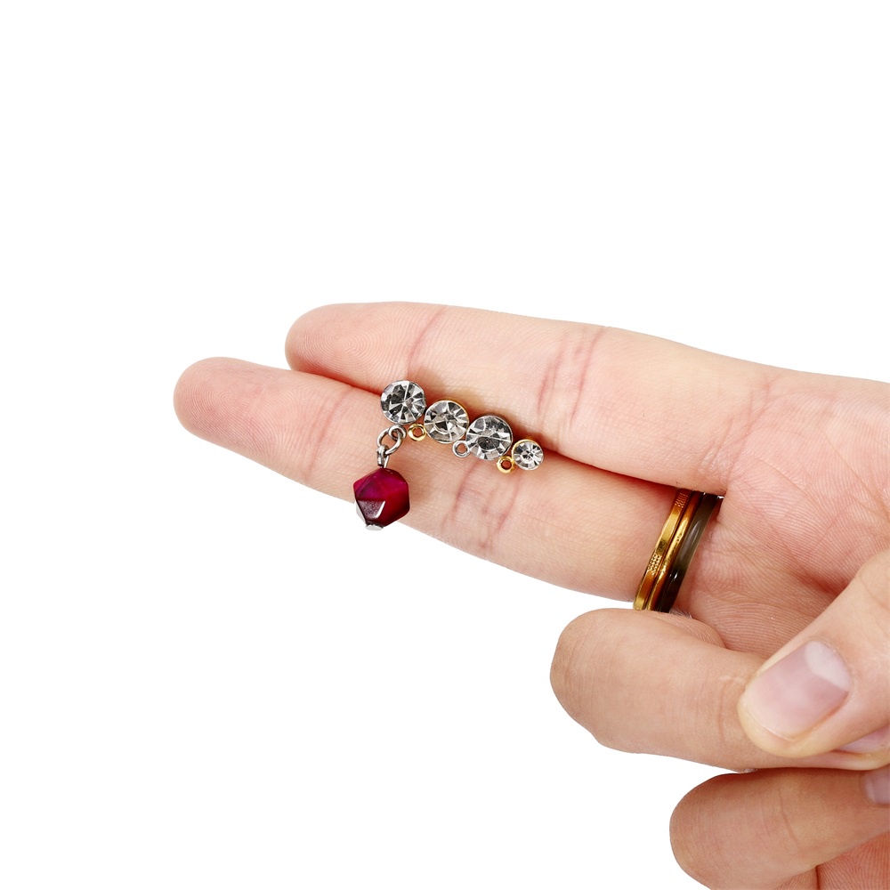 Set 50 chiếc bông tai St.kunkka đính đá mini chất lượng cao