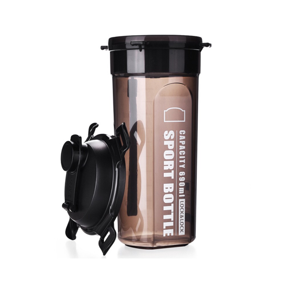 [Mã HLLOCK03 giảm 10% tối đa 100K đơn 300K] Bình nhựa đựng nước Sport Lock & Lock, 690ML - Màu Đen HPL934MBK | BigBuy360 - bigbuy360.vn