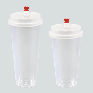 Combo 50 Nắp Tim ( Phi 90) : Đen , Trắng Sữa - Nút Tim Đỏ