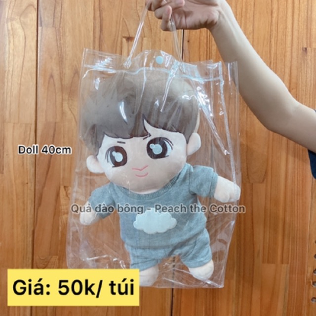 | OUTFIT DOLL | Túi trong đựng doll 15cm, 20cm, 40cm, IDV