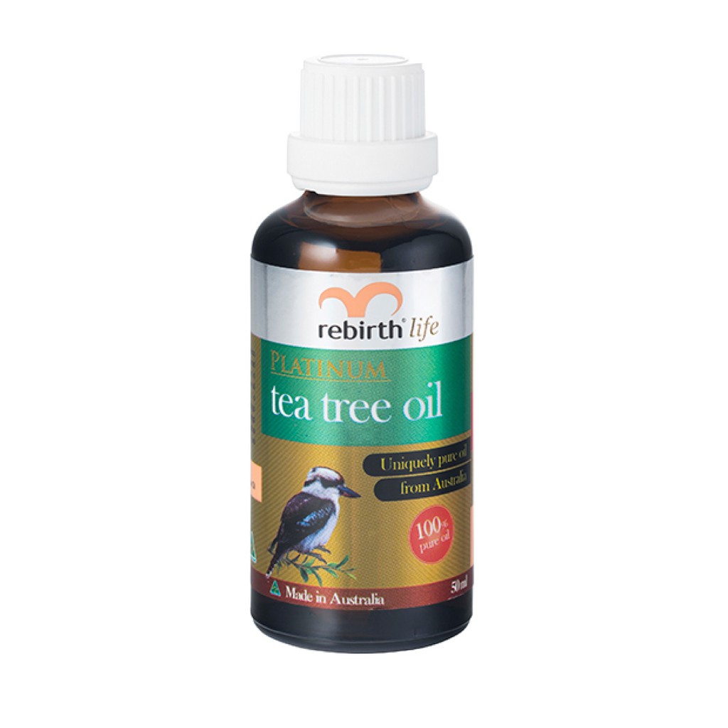 Tinh dầu giảm mụn tràm trà Rebirth Life Platium Tea Tree Oil